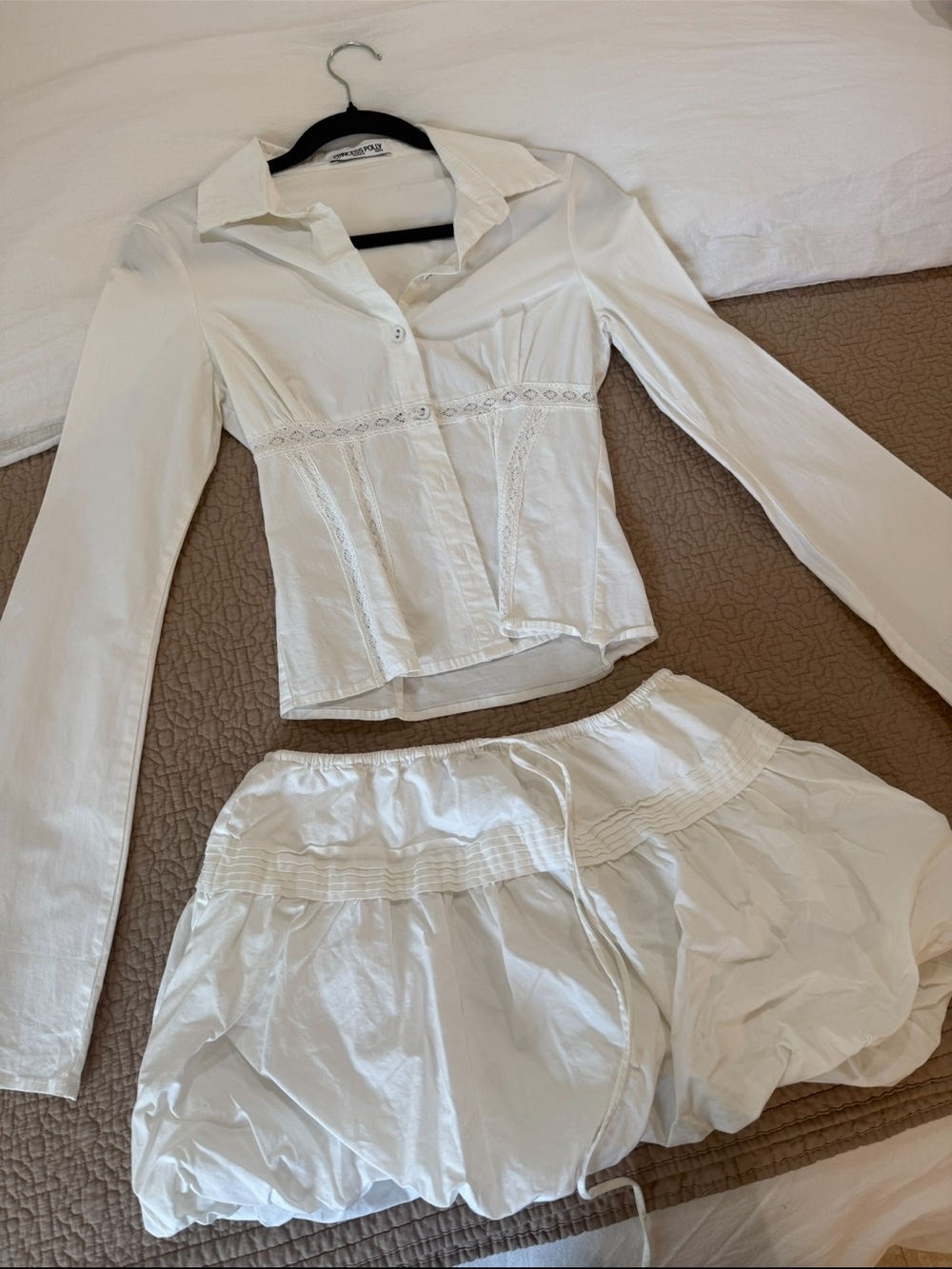 Princess Polly White Mini Dress